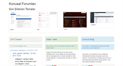 Desktop Screenshot of konusal.com