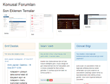 Tablet Screenshot of konusal.com